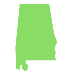 Alabama map